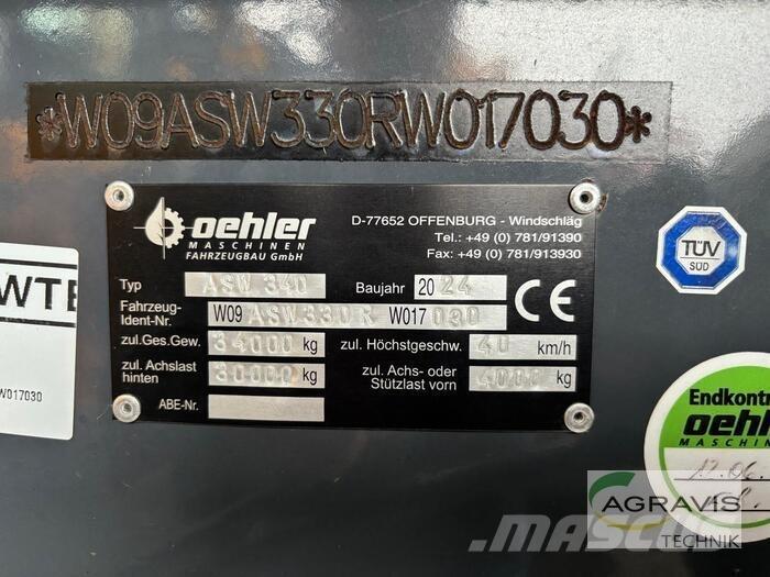Oehler OL ASW 340 Інші причепи