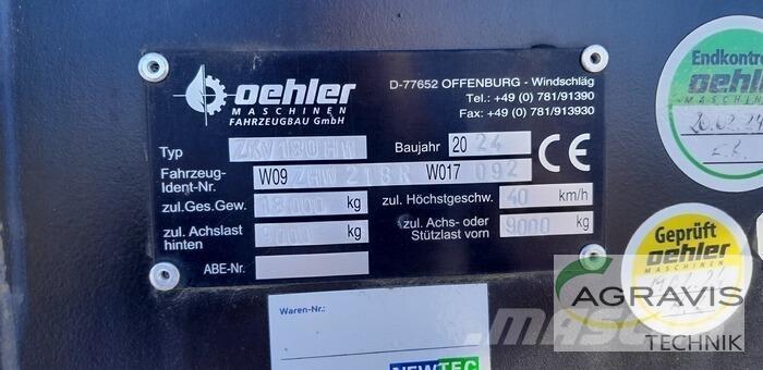 Oehler OL ZDK/HW 180 Самосвальні причепи