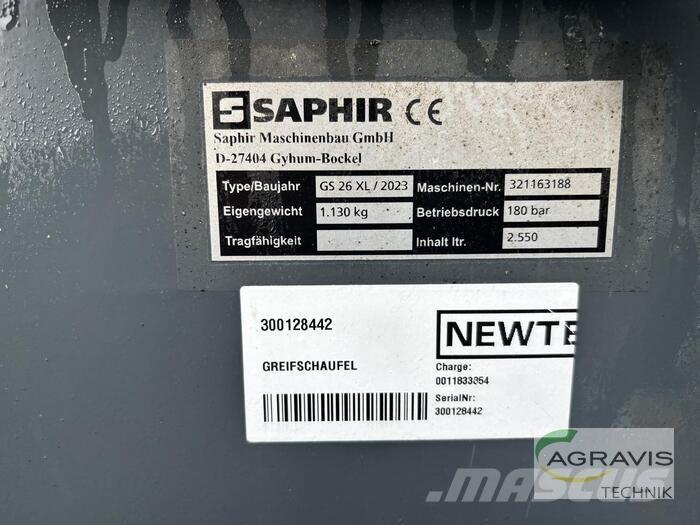 Saphir GREIFSCHAUFEL Інше тваринницьке обладнання