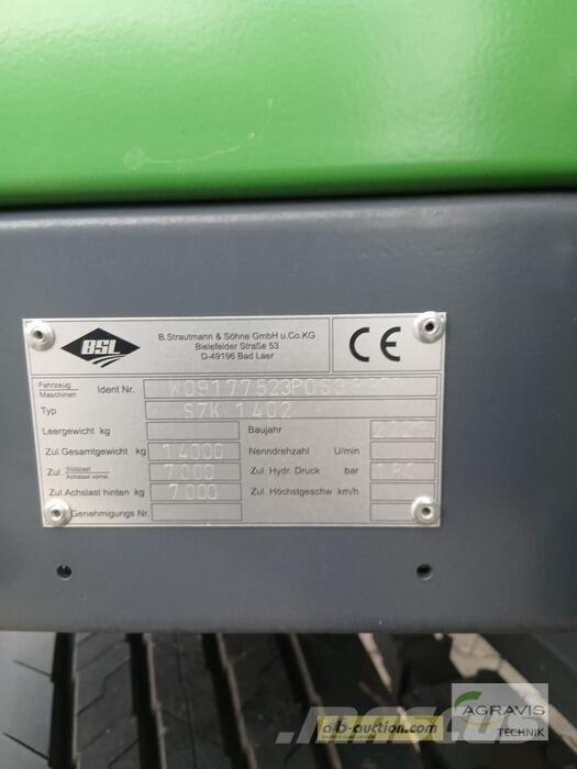 Strautmann SZK 1402 Самосвальні причепи