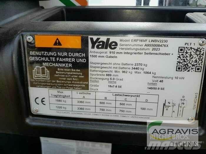 Yale ERP16VF Інше