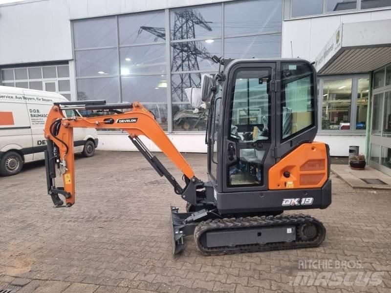 Doosan DX 19-7 Міні-екскаватори < 7т