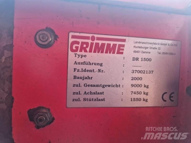 Grimme DR 1500 Картоплезбиральні комбайни
