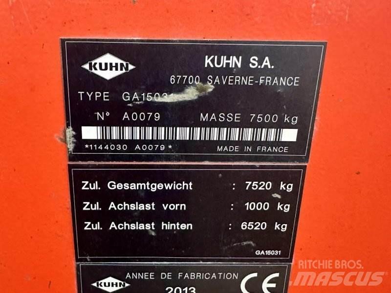 Kuhn GA 15031 Рядкові жатки