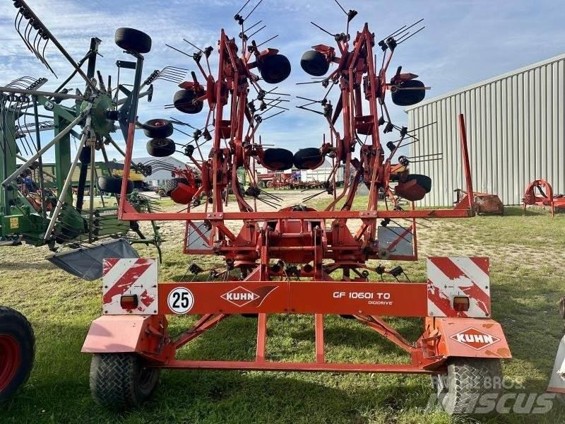 Kuhn GF 10601 Граблі і сінозворушувачі