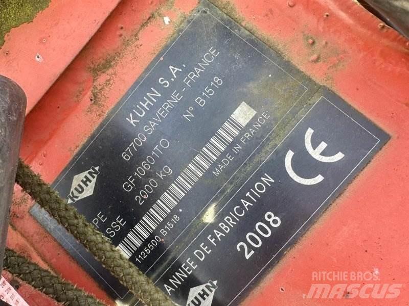 Kuhn GF 10601 Граблі і сінозворушувачі