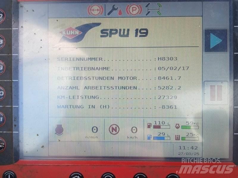 Kuhn SPW 19 Завантажувачі змішувальних машин