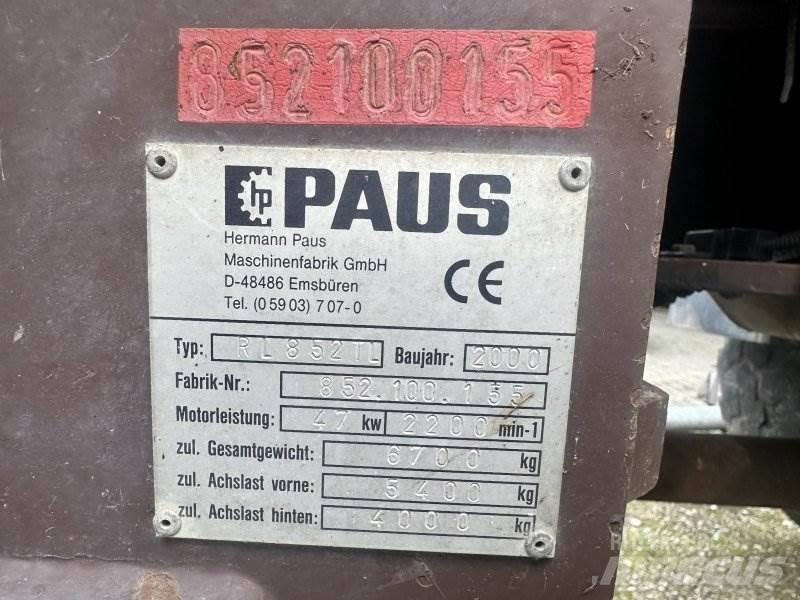 Paus RL 852 TL Телескопічні навантажувачі