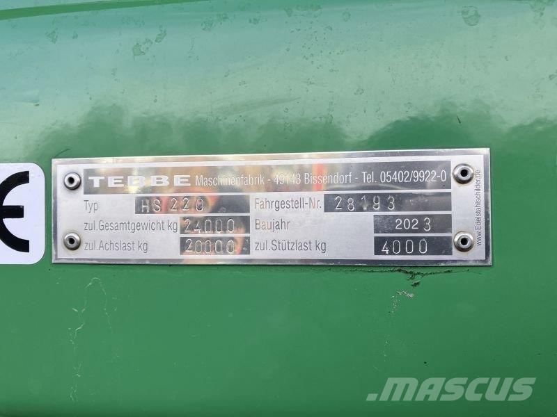 Tebbe HS 220 Розсіювачі гною