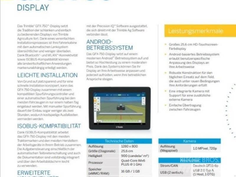 Trimble GFX 750 Сільгосптехніка - Інші
