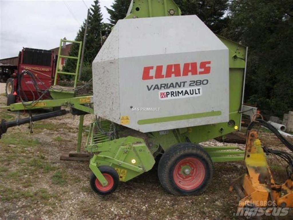 CLAAS VARIANT 280 Рулонні прес-підбирачі