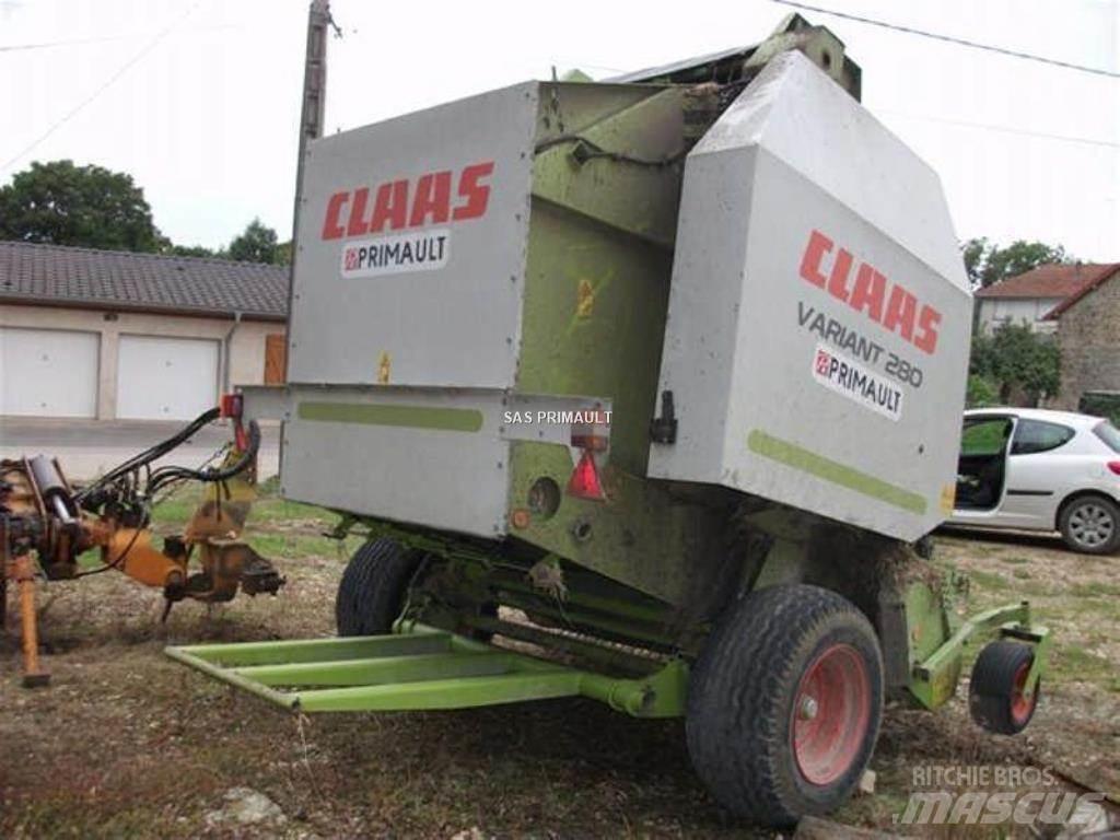 CLAAS VARIANT 280 Рулонні прес-підбирачі