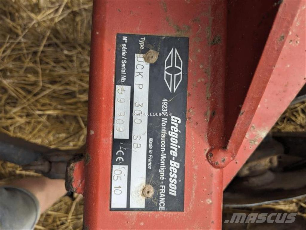 Gregoire DCRP300 Борони