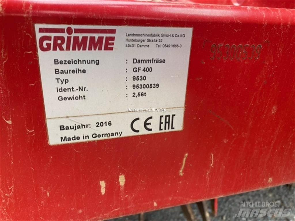 Grimme GF 400 Поглинальні борони / грунтові фрези
