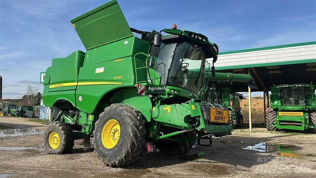 John Deere S670 Зернозбиральні комбайни