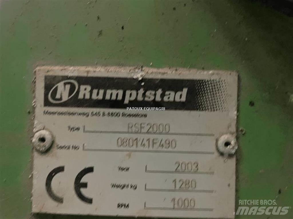 Rumpstad RSF2000 Поглинальні борони / грунтові фрези