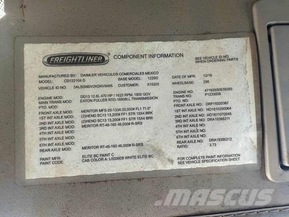 Freightliner 122SD Самоскиди