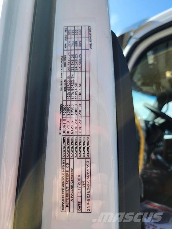 Peterbilt 548 Самоскиди