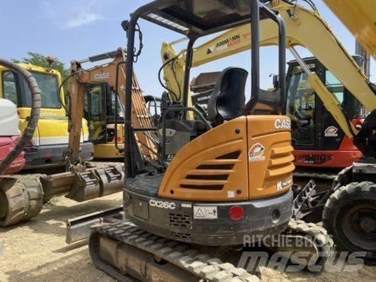 CASE CX26C Міні-екскаватори < 7т