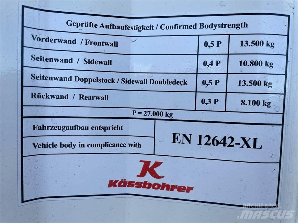 Kässbohrer SBT Напівпричепи з кузовом-фургоном