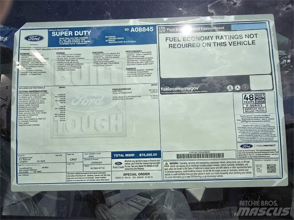 Ford F600 Комунальні автомобілі / автомобілі загального призначення