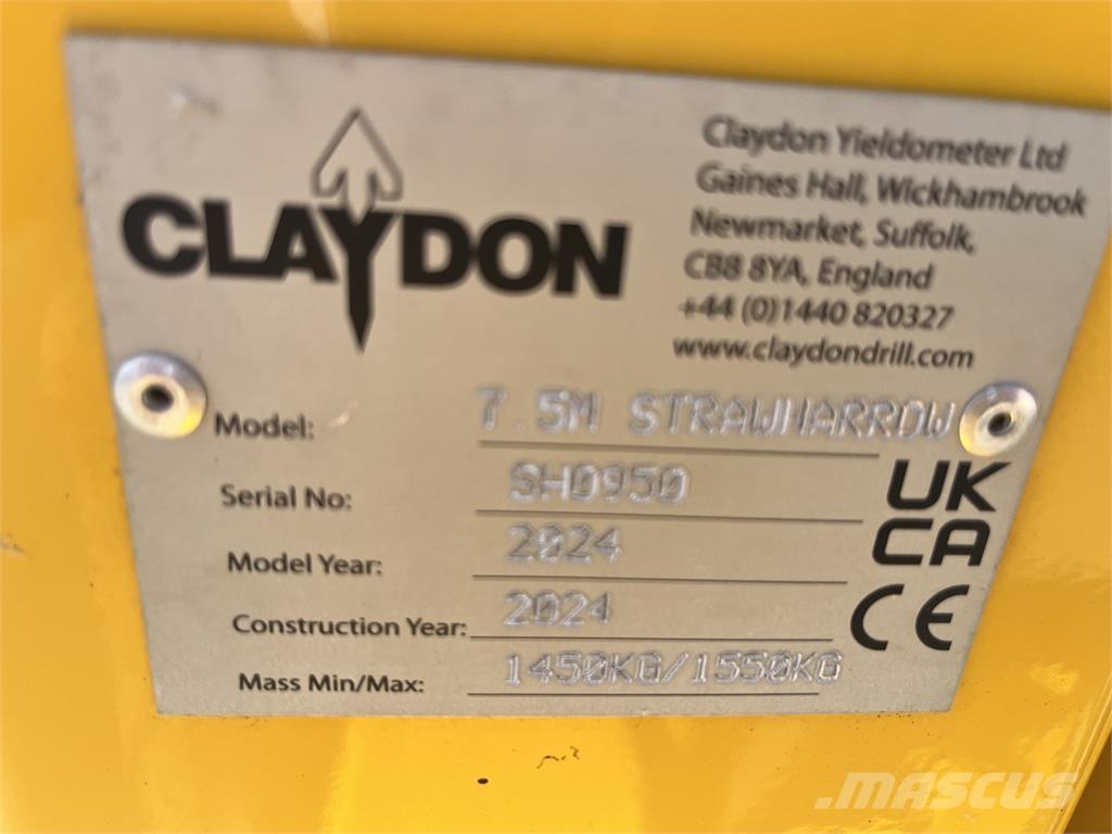 Claydon STRAW RAKE Культиватори