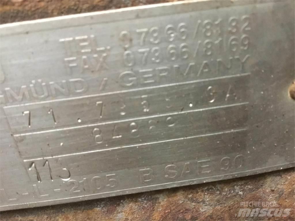 Faun RTF 45 axle 2 Осі
