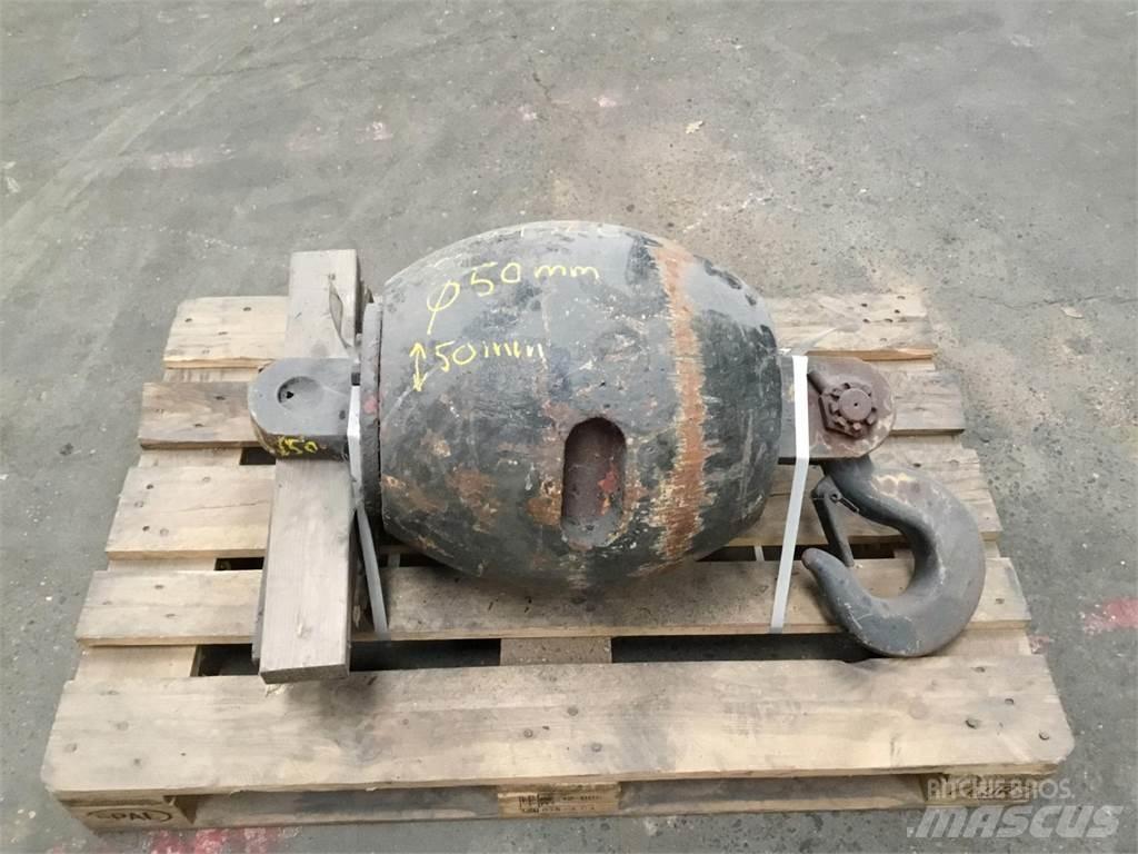  Hookball 375kg Запчастини для кранів