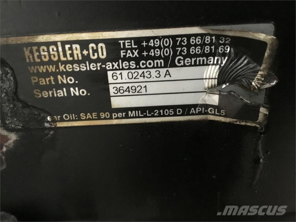 Kessler axle Осі