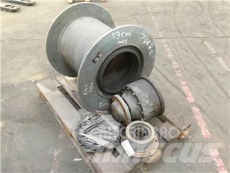 Krupp KMK 4070 winch Запчастини для кранів