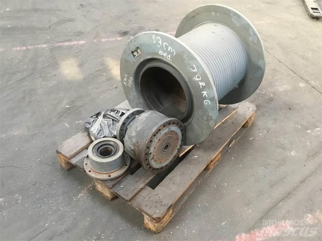 Krupp KMK 4070 winch Запчастини для кранів