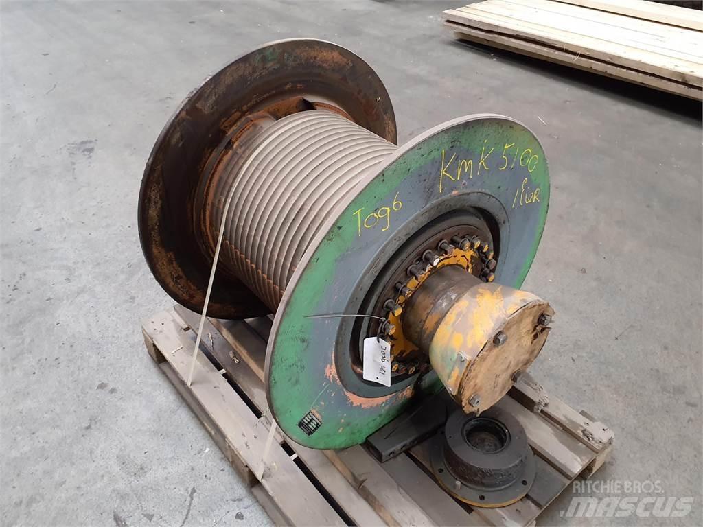 Krupp KMK 5100 winch Запчастини для кранів