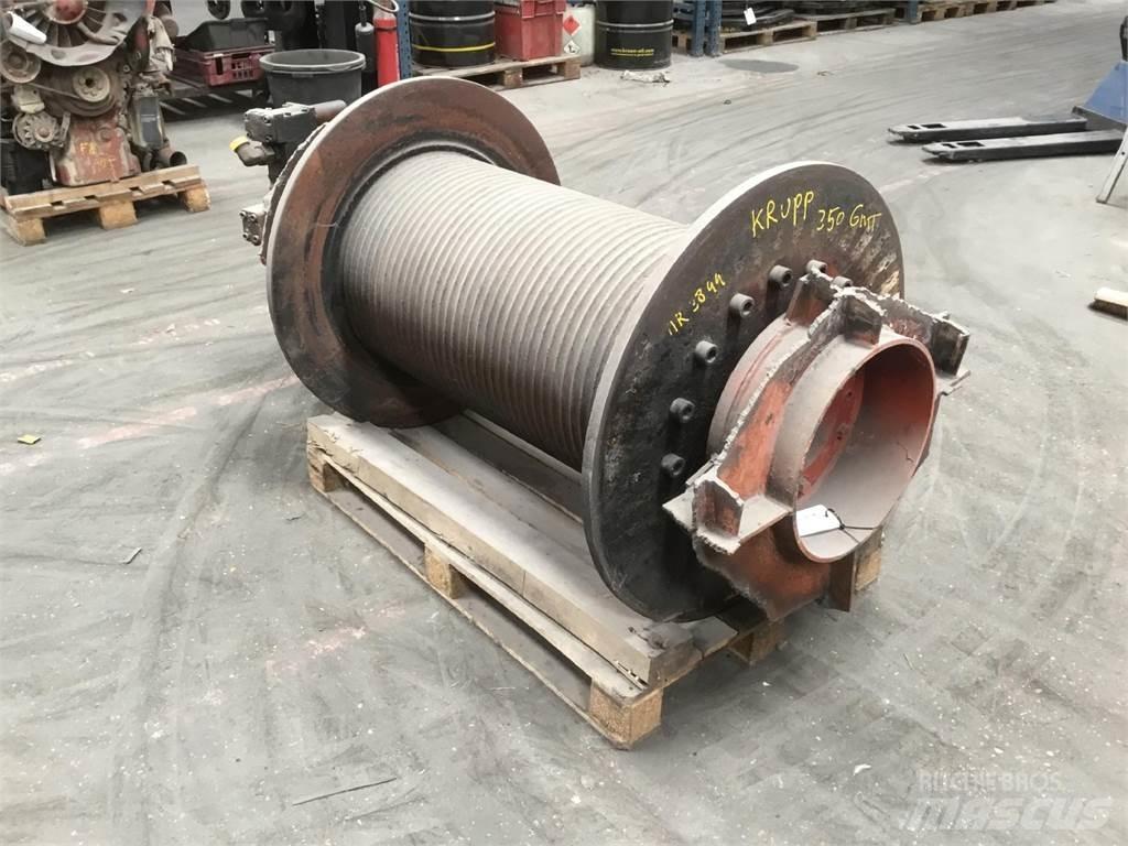 Krupp KMK 8350 winch Запчастини для кранів