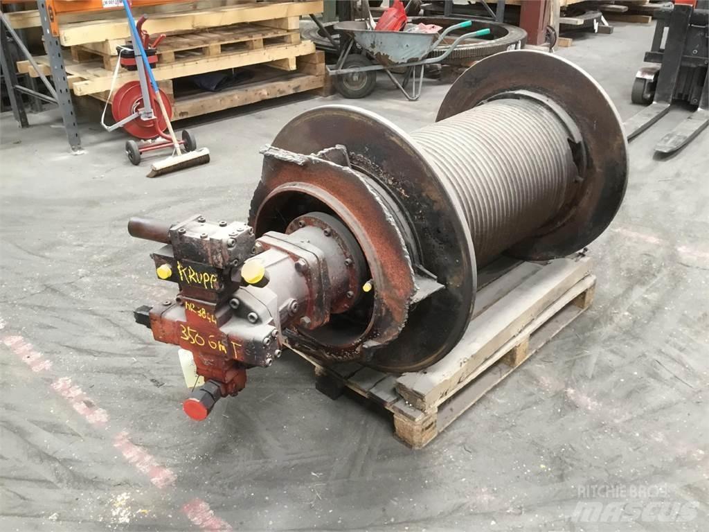 Krupp KMK 8350 winch Запчастини для кранів