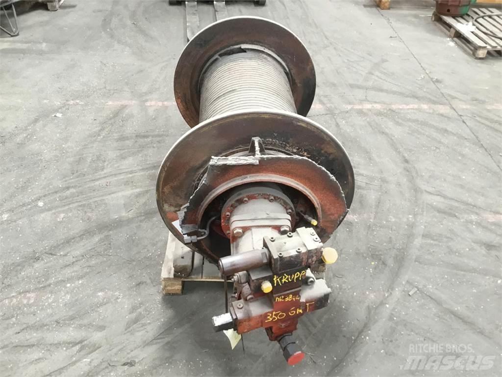 Krupp KMK 8350 winch Запчастини для кранів