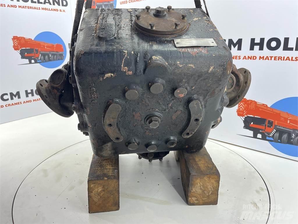Krupp KMK diff box Запчастини для кранів