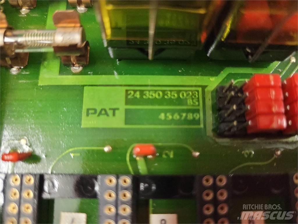  PAT motherboard 018 Запчастини для кранів