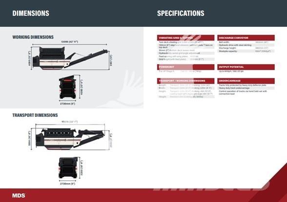 MDS M300 Просіювачі