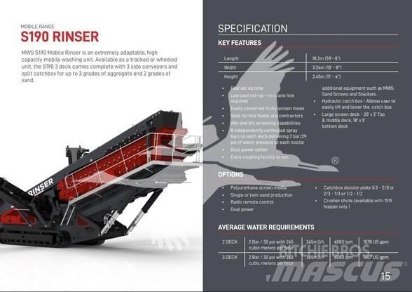 MWS S190 Будтехніка - Інші