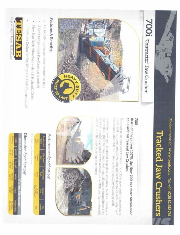 Tesab 700i Роздрібнювачі