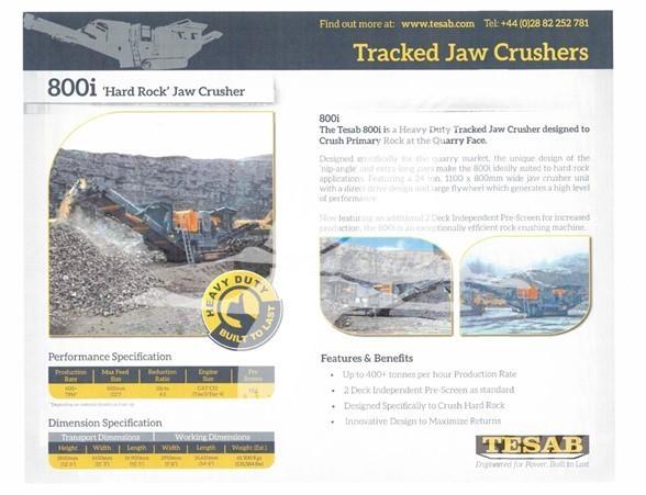 Tesab 800i Роздрібнювачі