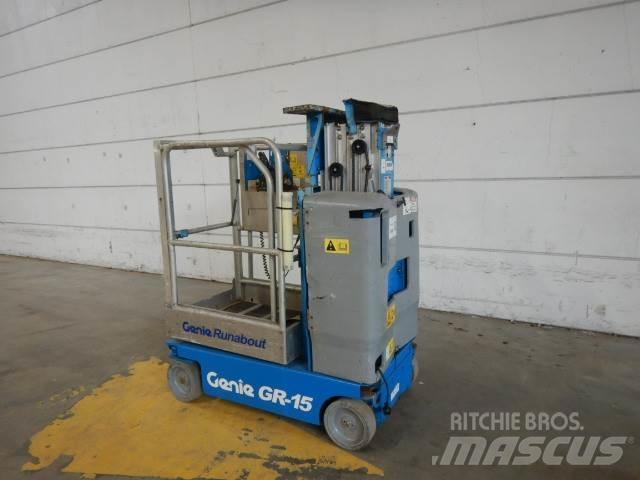 Genie GR15 Вертикальні щоглові підйомники