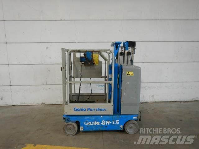 Genie GR15 Вертикальні щоглові підйомники
