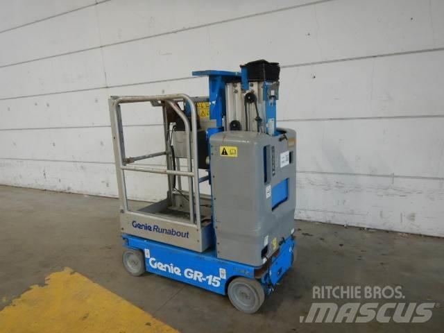 Genie GR15 Вертикальні щоглові підйомники