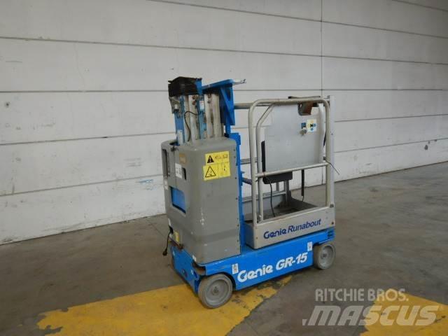 Genie GR15 Вертикальні щоглові підйомники