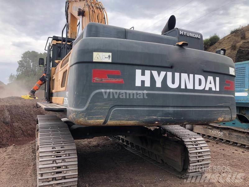 Hyundai HX520L Гусеничні екскаватори