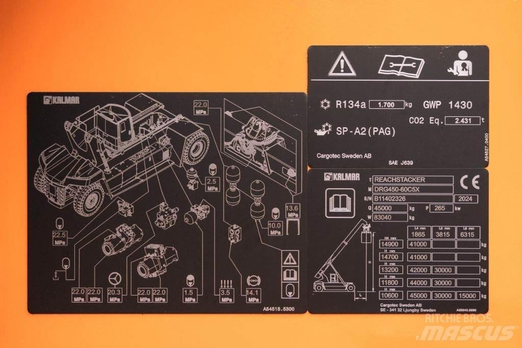 Kalmar DRG450-60C5X Річстакери