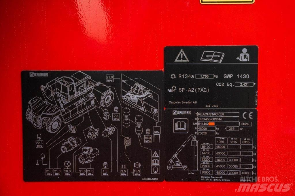 Kalmar DRG450-60S5M Річстакери