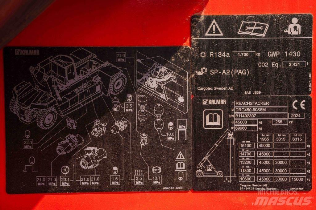 Kalmar DRG450-60S5M Річстакери