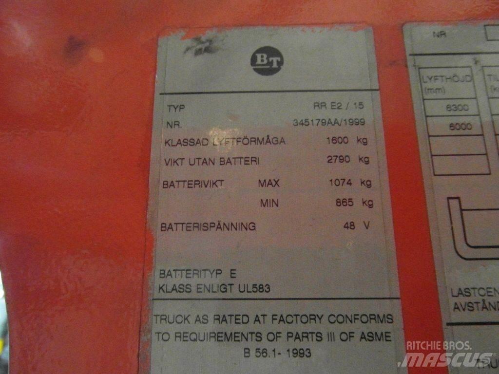 BT RRE2/15 Річ-трак із високим підйомом